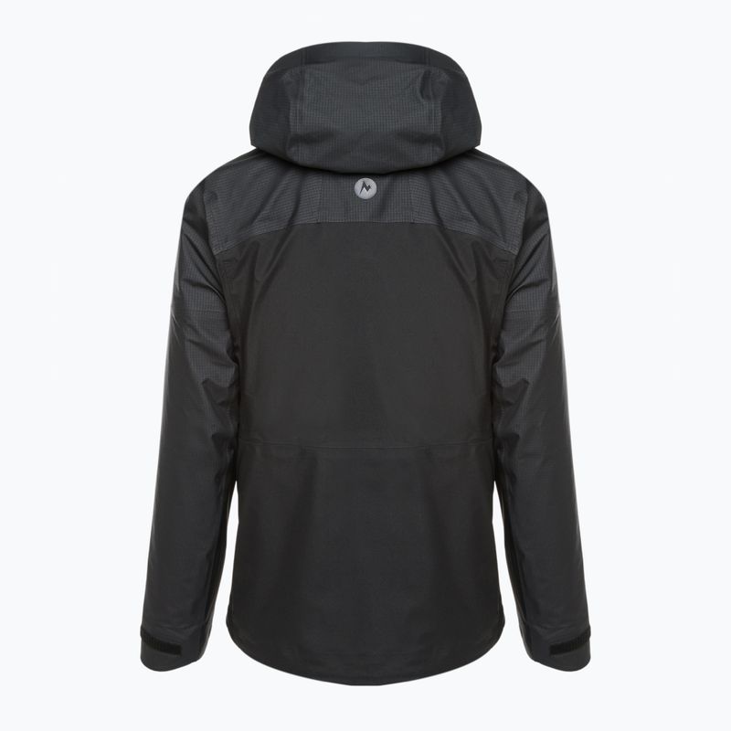 Marmot Mitre Peak dámska bunda do dažďa čierna M12687001 4