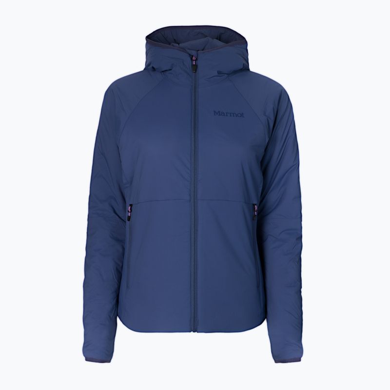 Dámska hybridná bunda Marmot Novus Hoody navy blue M12693134XS