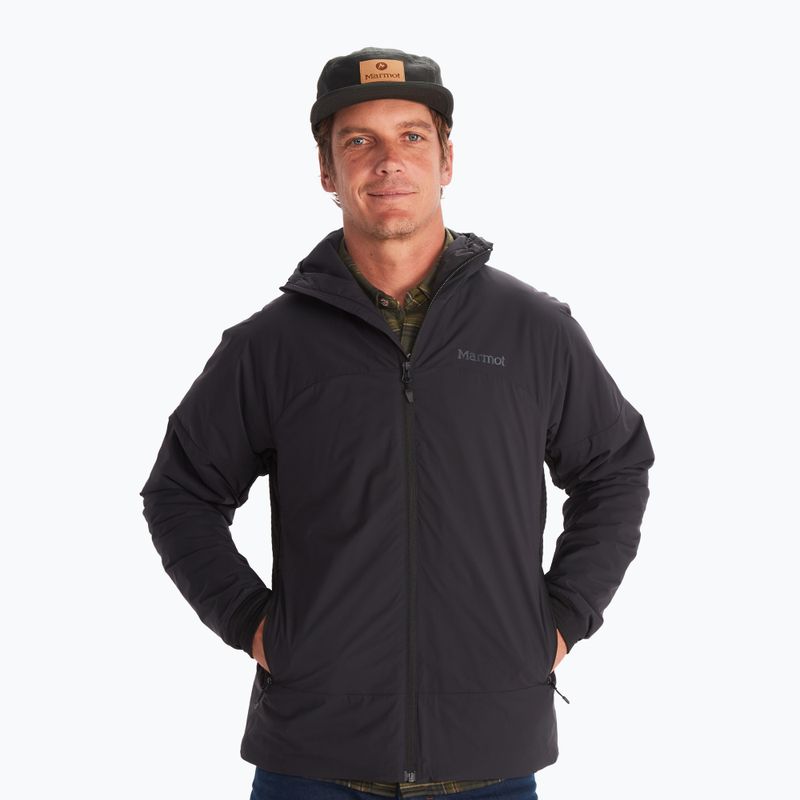 Marmot Novus LT Hybrid Hoody pánska bunda čierna M12356 5