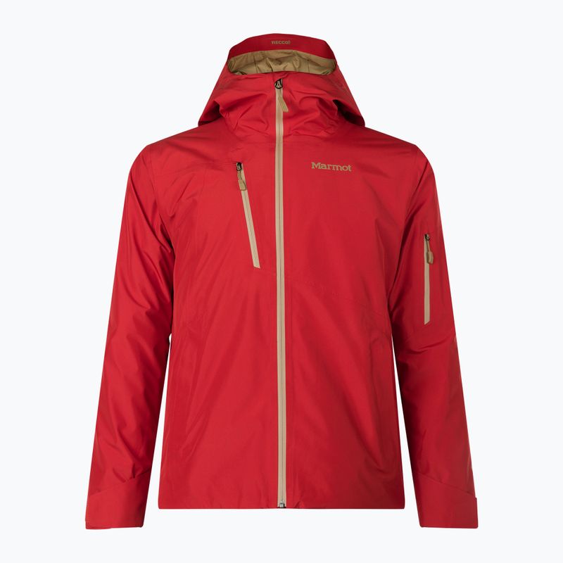 Pánska lyžiarska bunda Marmot Lightray Gore Tex červená 11000-6361