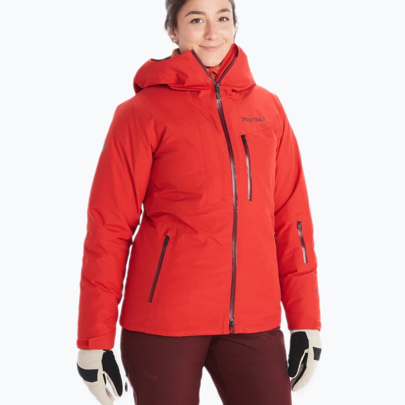 Dámska lyžiarska bunda Marmot Lightray Gore Tex červená 12270-6361
