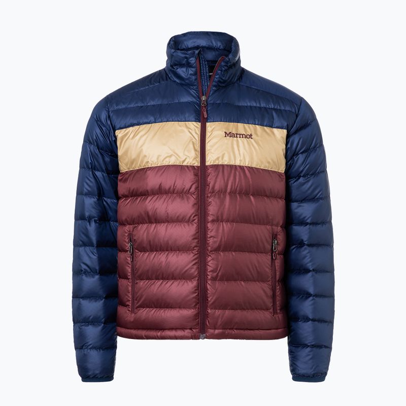 Marmot pánska páperová bunda Ares navy blue and bordó 71260 5