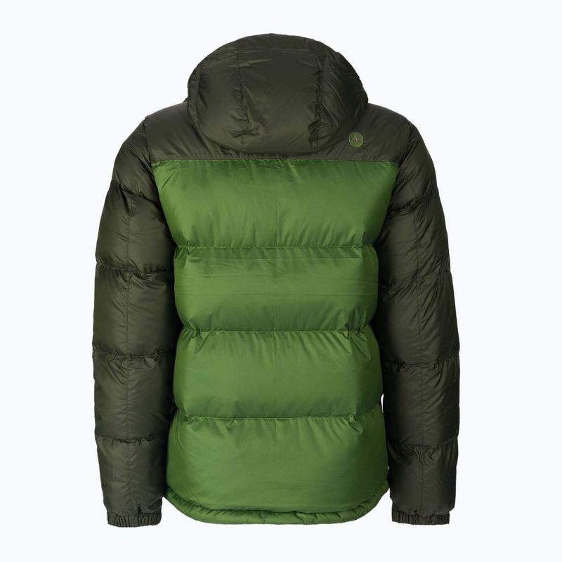 Pánska páperová bunda Marmot Guides Down Hoody green 73060 2