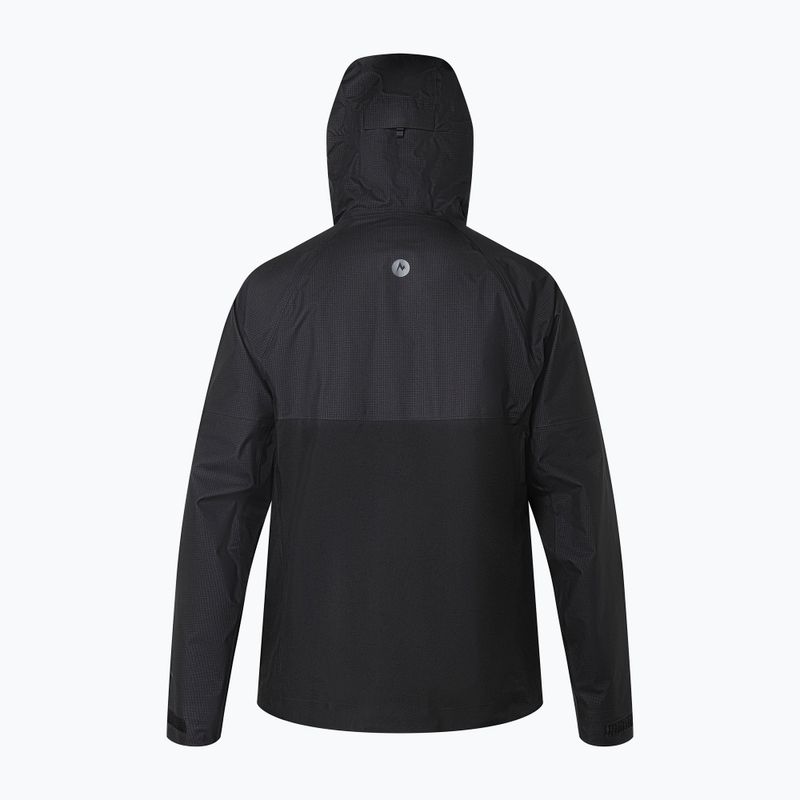 Marmot Mitre Peak GTX pánska bunda do dažďa čierna M12685-001 6