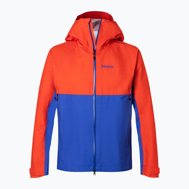 Marmot Mitre Peak GTX pánska bunda do dažďa červeno-modrá M12685-21750 7