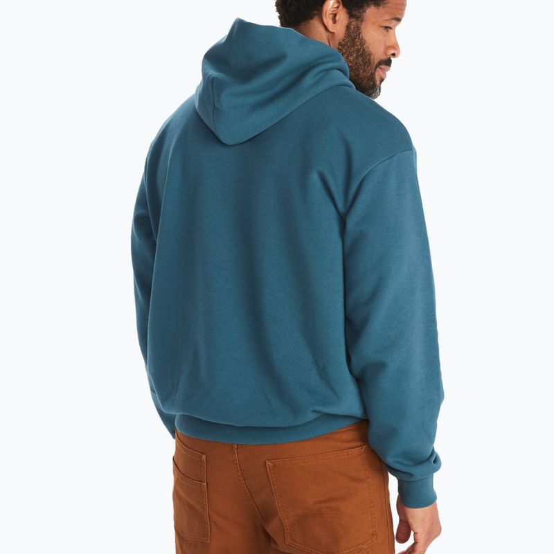 Pánska trekingová mikina Marmot Coastal Hoody light blue M1425821541 2