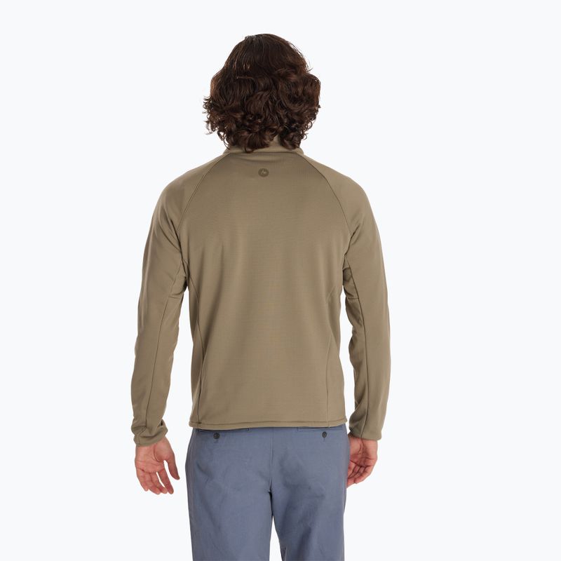 Pánska mikina polar Marmot Leconte Fleece 1/2 Zip vetiver 3