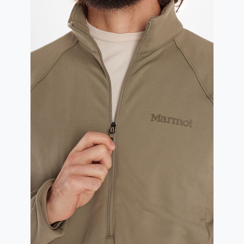 Pánska mikina polar Marmot Leconte Fleece 1/2 Zip vetiver 4