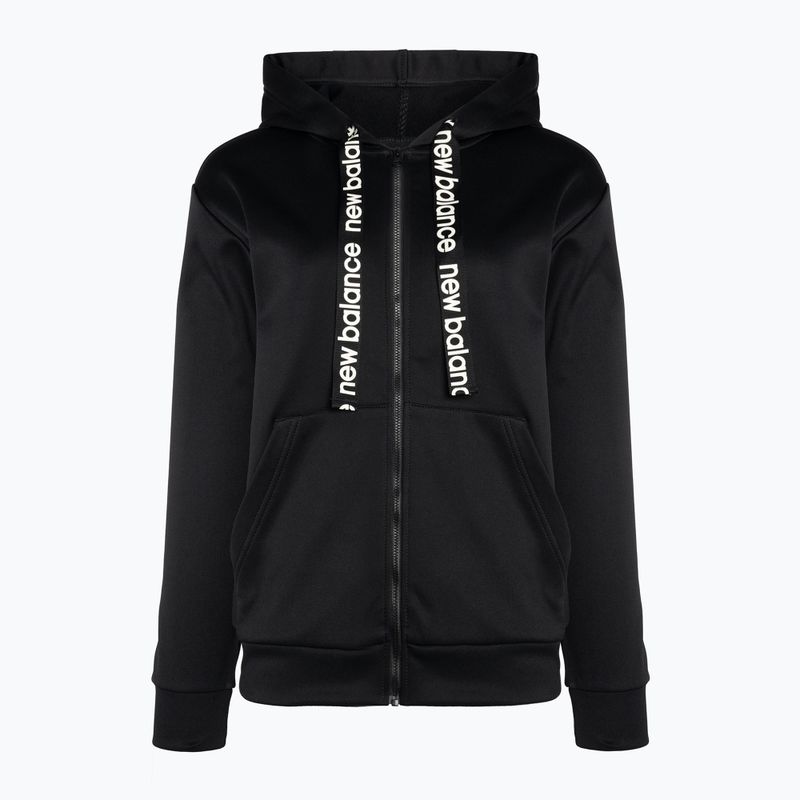 Dámska tréningová mikina New Balance Relentless Performance Fleece Full Zip sivá WJ13174