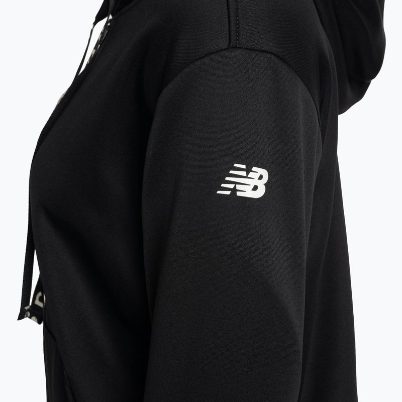 Dámska tréningová mikina New Balance Relentless Performance Fleece Full Zip sivá WJ13174 4