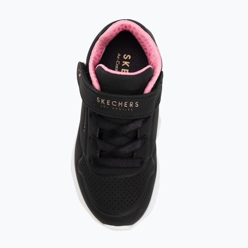 Detské topánky SKECHERS Uno Lite black/rose gold 5