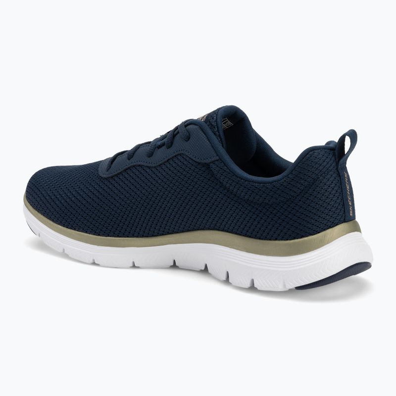 Dámska obuv SKECHERS Flex Appeal 4.0 Brilliant View navy/gold 3