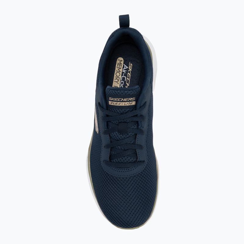 Dámska obuv SKECHERS Flex Appeal 4.0 Brilliant View navy/gold 5