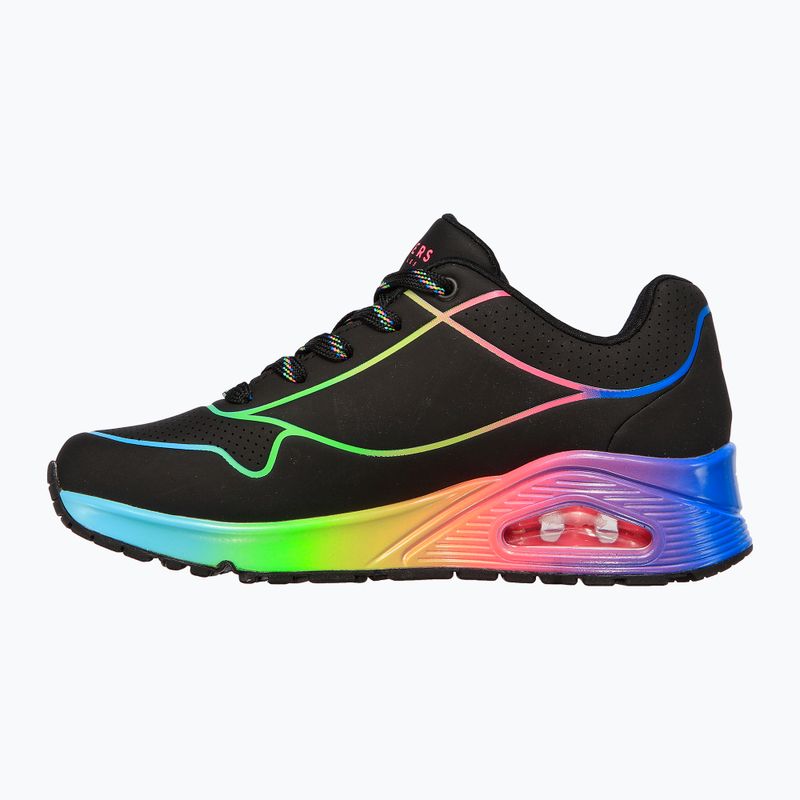 Dámska obuv SKECHERS Uno Pop Of Sunshine black/multi neon 10