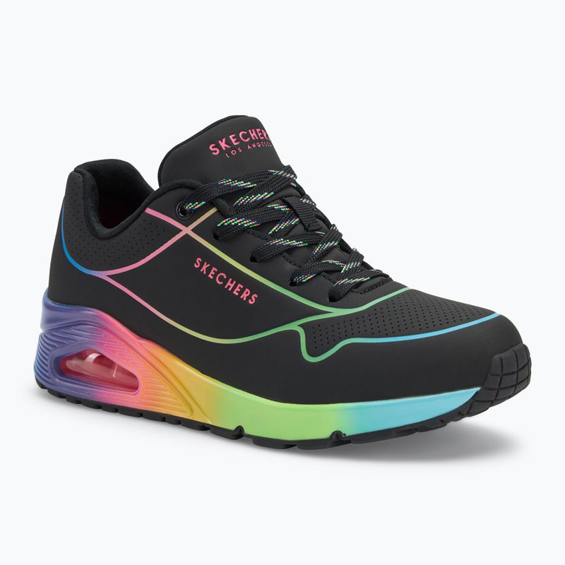 Dámska obuv SKECHERS Uno Pop Of Sunshine black/multi neon