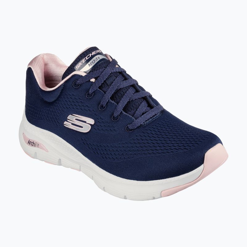 Dámska tréningová obuv SKECHERS Arch Fit Big Appeal navy/pink 7