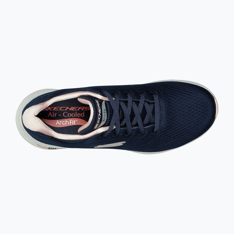 Dámska tréningová obuv SKECHERS Arch Fit Big Appeal navy/pink 11