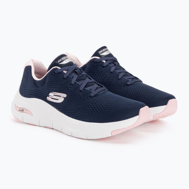 Dámska tréningová obuv SKECHERS Arch Fit Big Appeal navy/pink 4