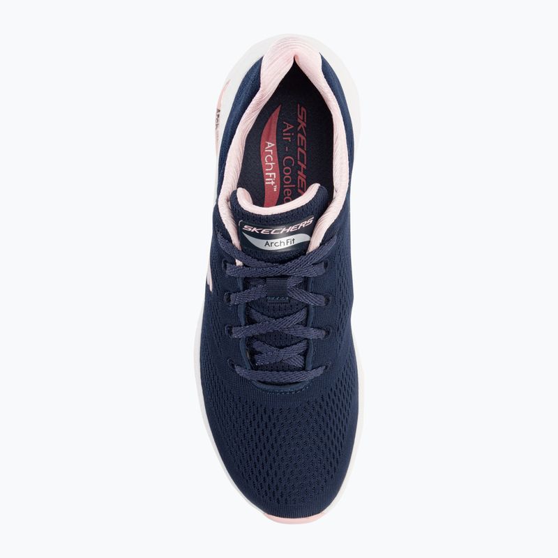 Dámska tréningová obuv SKECHERS Arch Fit Big Appeal navy/pink 6