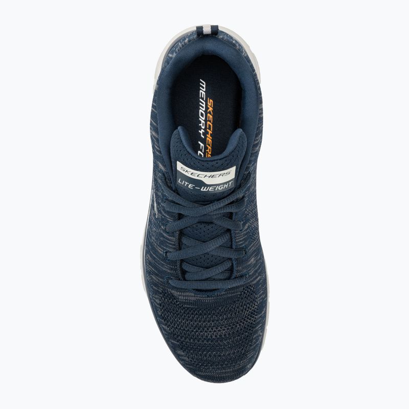 Pánske topánky SKECHERS Track Front Runner navy/gray 5