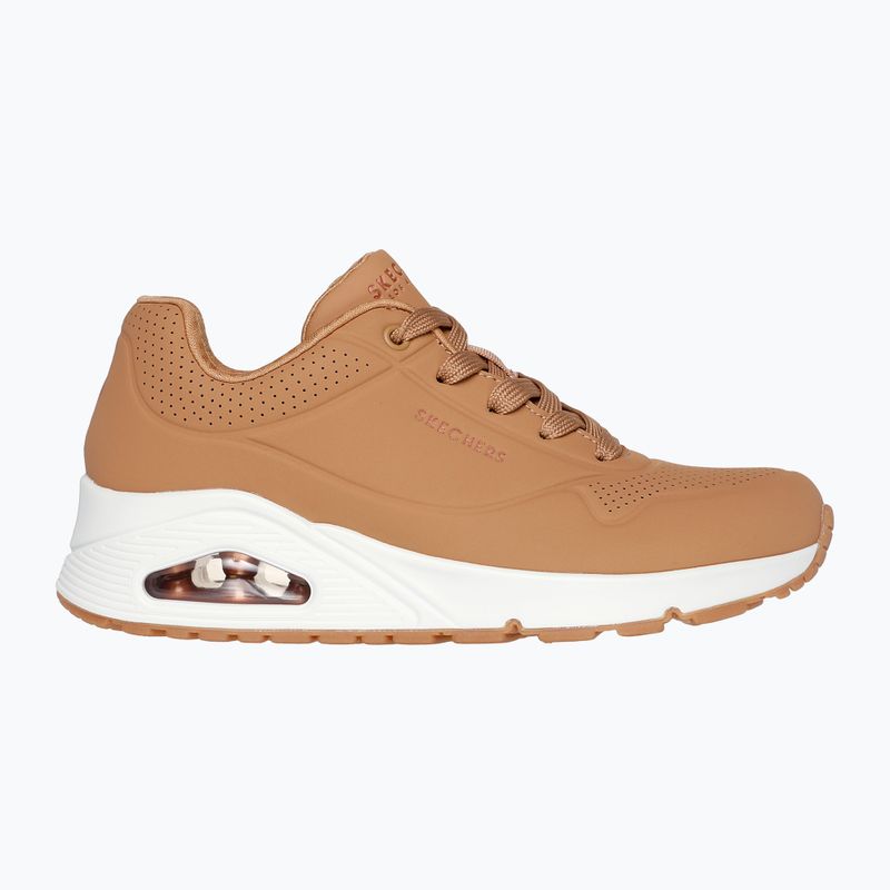 Dámska obuv SKECHERS Uno Stand On Air tan 2