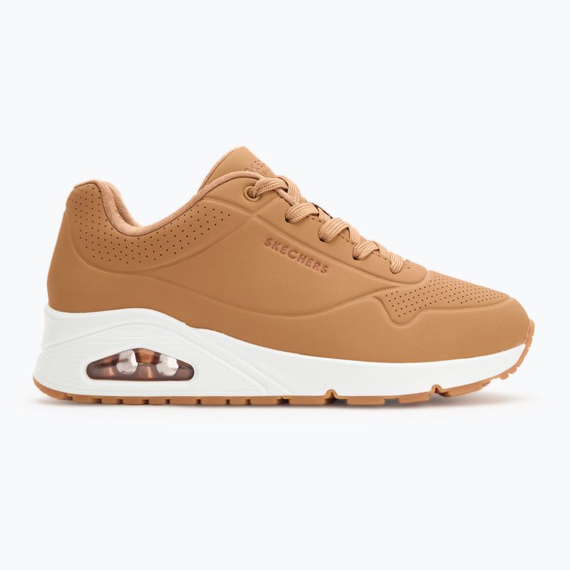 Dámska obuv SKECHERS Uno Stand On Air tan 2