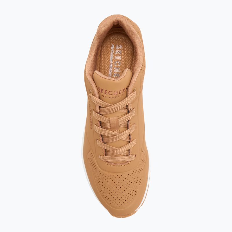 Dámska obuv SKECHERS Uno Stand On Air tan 5