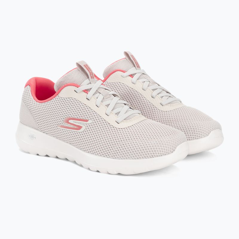 Dámske topánky SKECHERS Go Walk Joy Light Motion white/pink 5