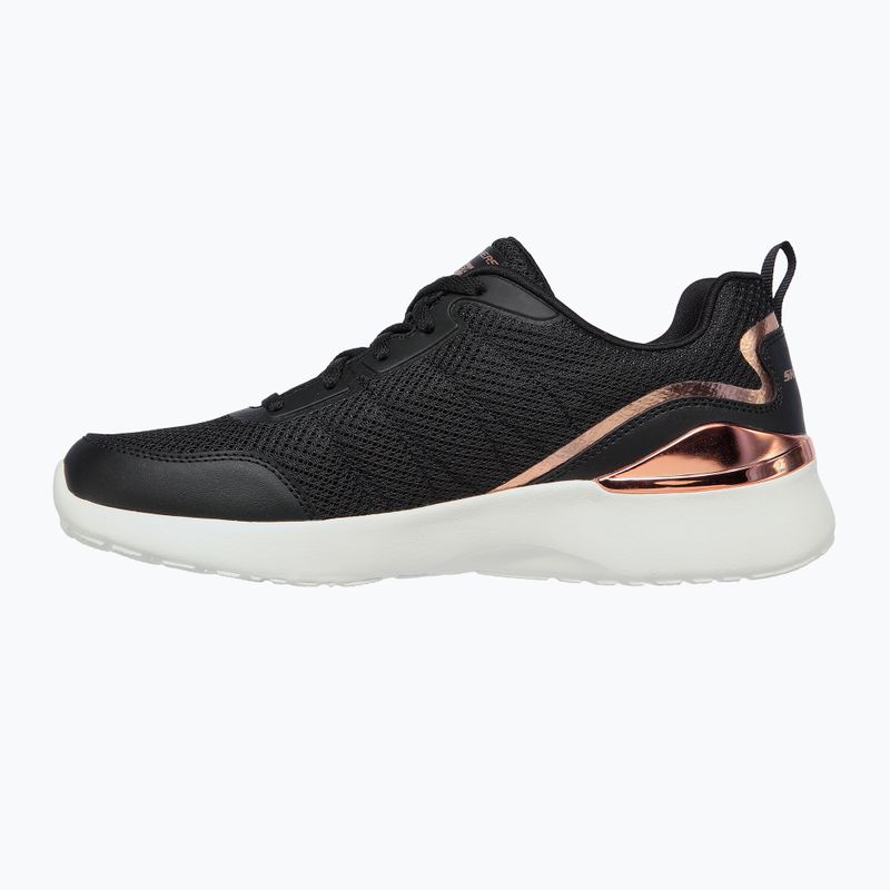 Dámska tréningová obuv SKECHERS Skech-Air Dynamight The Halcyon black/rose gold 9