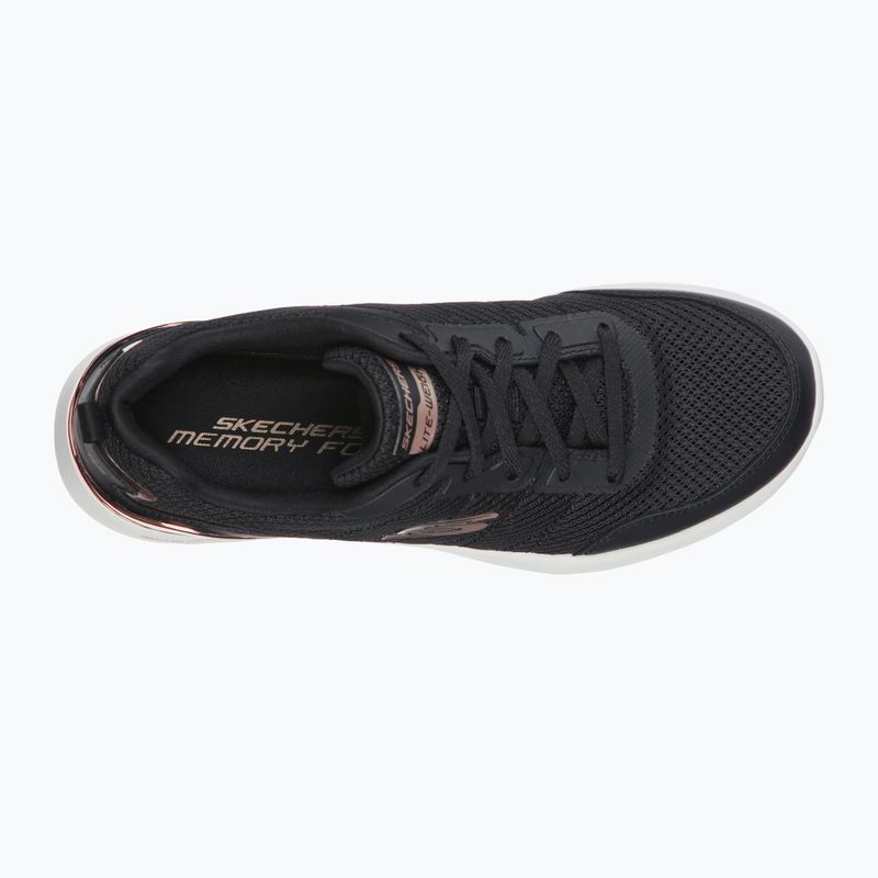 Dámska tréningová obuv SKECHERS Skech-Air Dynamight The Halcyon black/rose gold 11