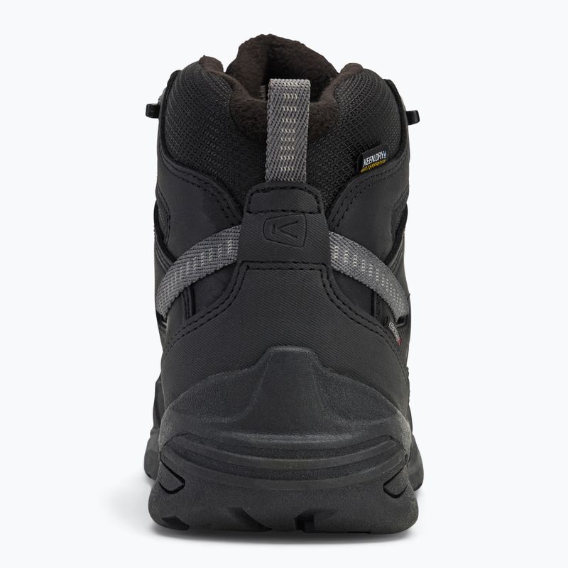 Pánske turistické topánky KEEN Circadia Mid Polar black/steel grey 6