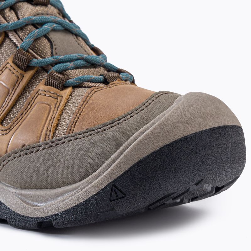 Dámske trekové topánky KEEN Circadia Mid Wp brown 1026764 7