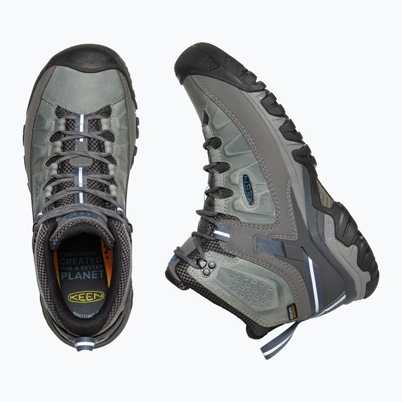 KEEN Targhee III Mid pánska treková obuv sivá 1026862 16