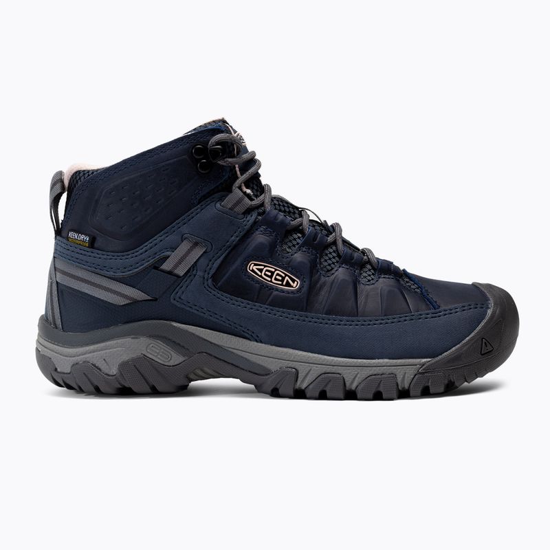 Dámske trekové topánky KEEN Targhee III Mid navy blue 1026863 2