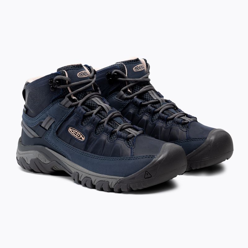 Dámske trekové topánky KEEN Targhee III Mid navy blue 1026863 5