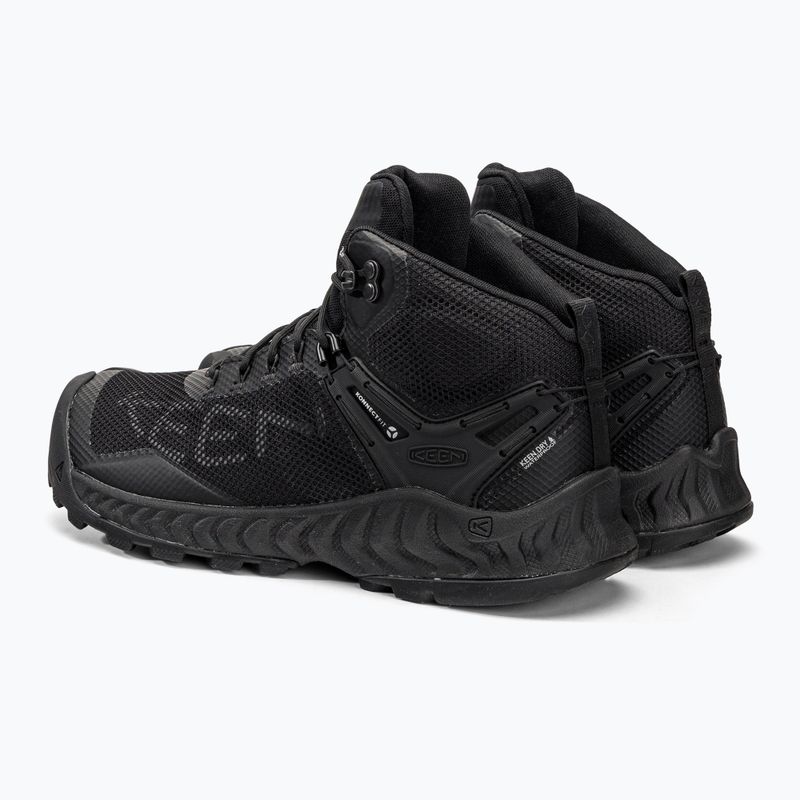 KEEN Nxis Evo Mid WP pánske trekové topánky black 1027191 3