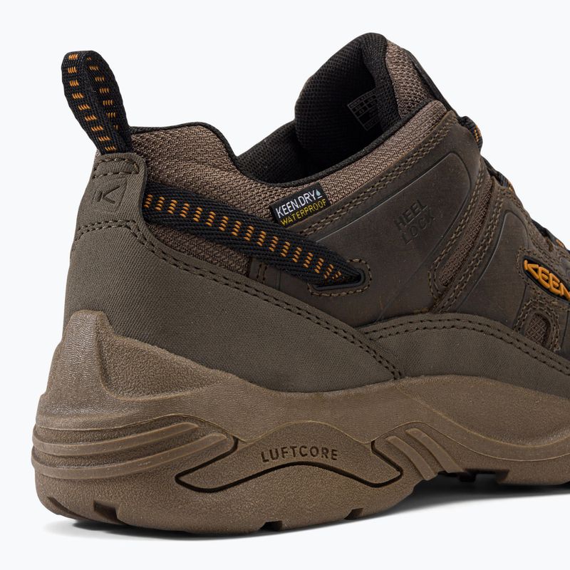 KEEN Circadia WP pánske trekové topánky hnedé 1027259 10
