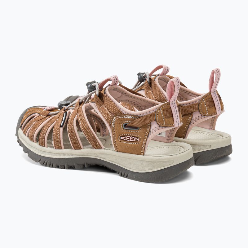 Dámske trekingové sandále Keen Whisper brown 127361 3