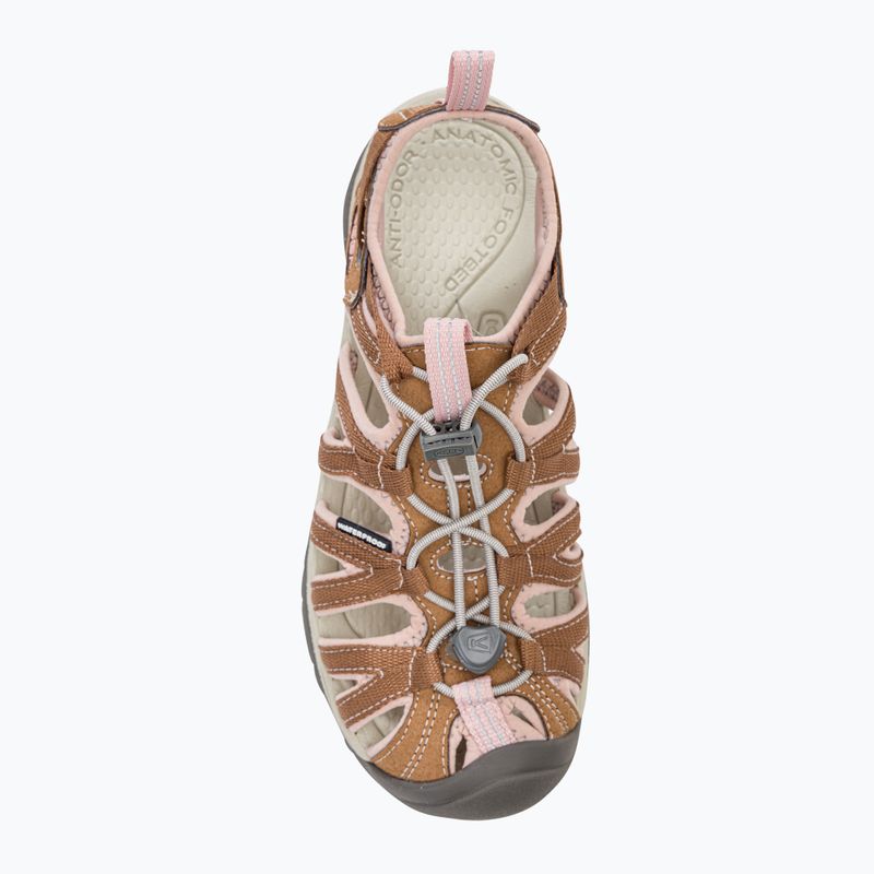 Dámske trekingové sandále Keen Whisper brown 127361 6