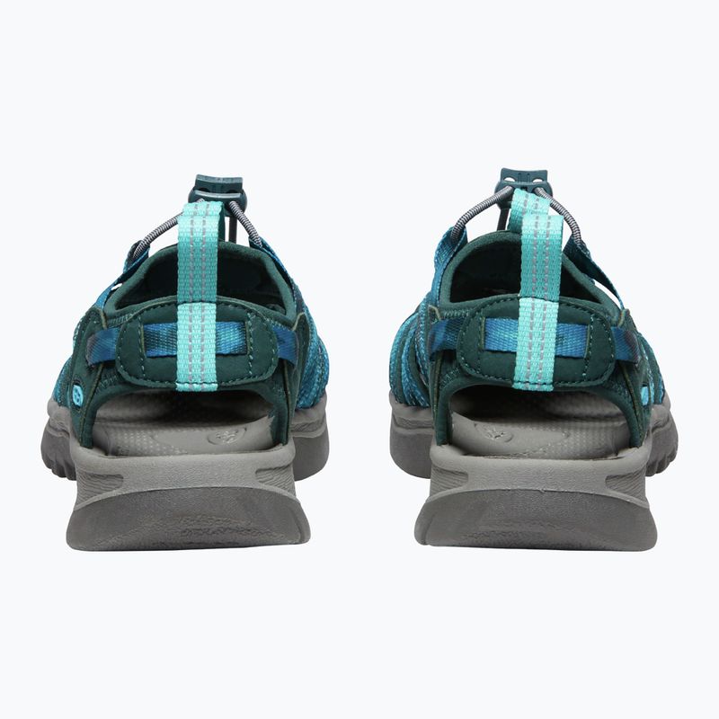 Dámske trekingové sandále Keen Whisper Sea Moss blue 127362 14