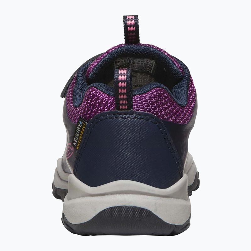 Detské turistické topánky KEEN Wanduro Low WP sky captain/charisma 7