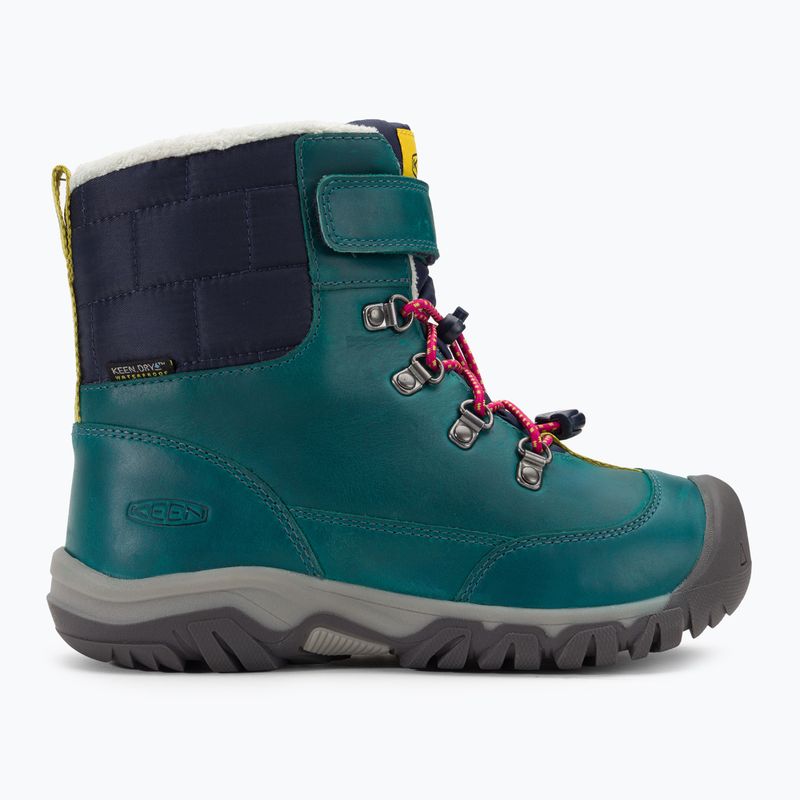 KEEN Kanibou WP deep lagoon/jazzy detská treková obuv 2