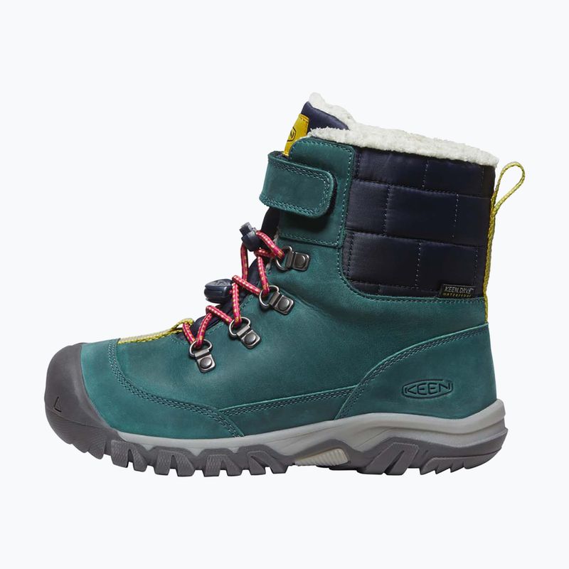 KEEN Kanibou WP deep lagoon/jazzy detská treková obuv 8