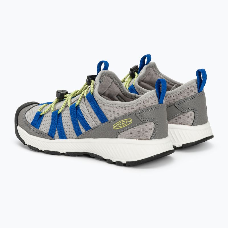 KEEN Motozoa Sneaker steel grey/evening primrose detská obuv 4