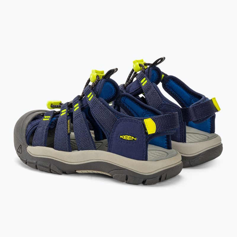 Detské sandále KEEN Newport Boundless navy academy/evening primrose 3