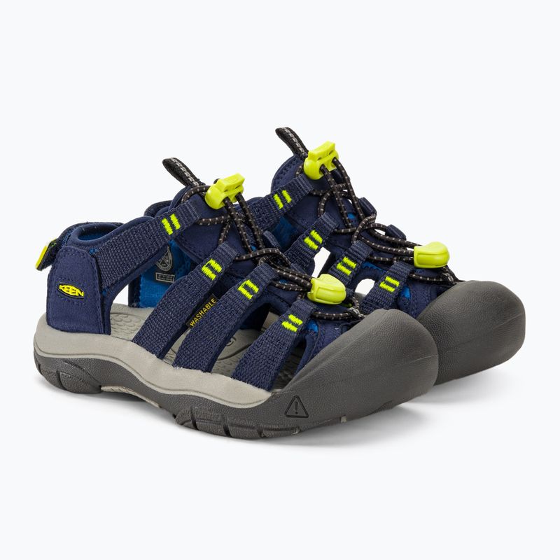 Detské sandále KEEN Newport Boundless navy academy/evening primrose 4