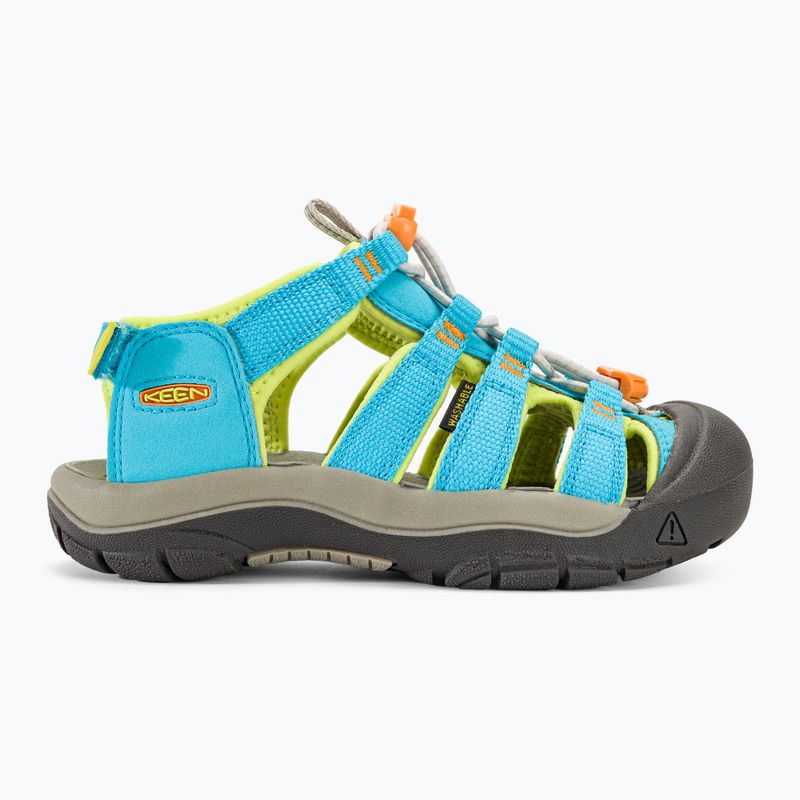 Detské sandále KEEN Newport Boundless blue atoll/daiquiri green 2