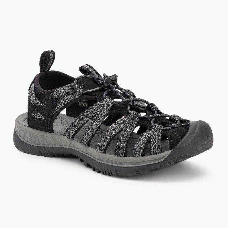 Dámske sandále KEEN Whisper black/ steel grey