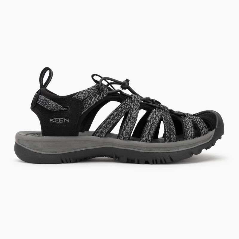Dámske sandále KEEN Whisper black/ steel grey 2