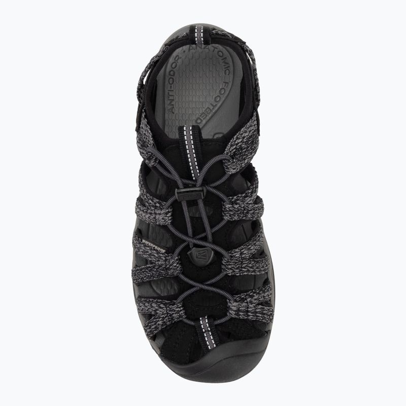 Dámske sandále KEEN Whisper black/ steel grey 5